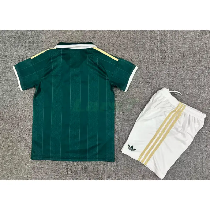 Camiseta Sudáfrica 2ª Equipación Mundial 2026 Verde Niño Kit