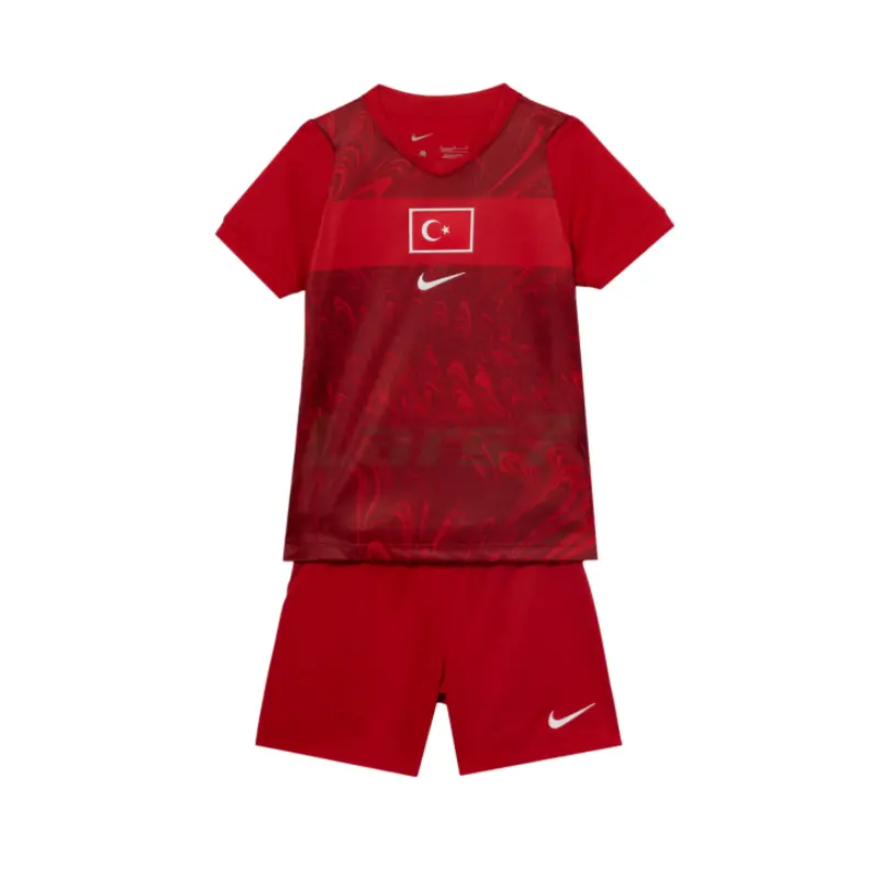 Camiseta Turquía 1ª Equipación Mundial 2026 Rojo Niño Kit