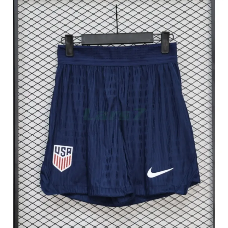 Pantalón Corto EE.UU. 1ª Equipación Mundial 2026 Azul Marino (EDICIÓN JUGADOR)