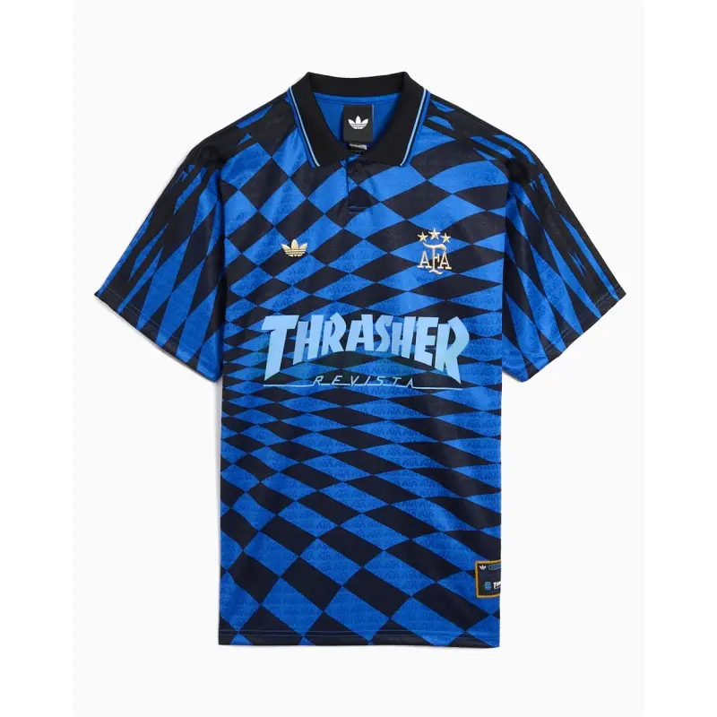 Camiseta Argentina x Thrasher 2026 Edición Especial Azul