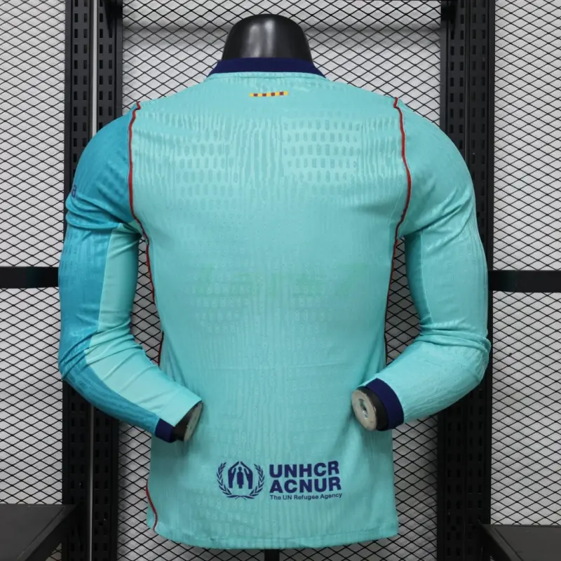 Camiseta Barcelona 2026/2027 ML Azul (EDICIÓN JUGADOR)