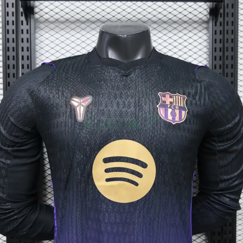 Camiseta Barcelona 2026/2027 ML Morado/Negro (EDICIÓN JUGADOR)