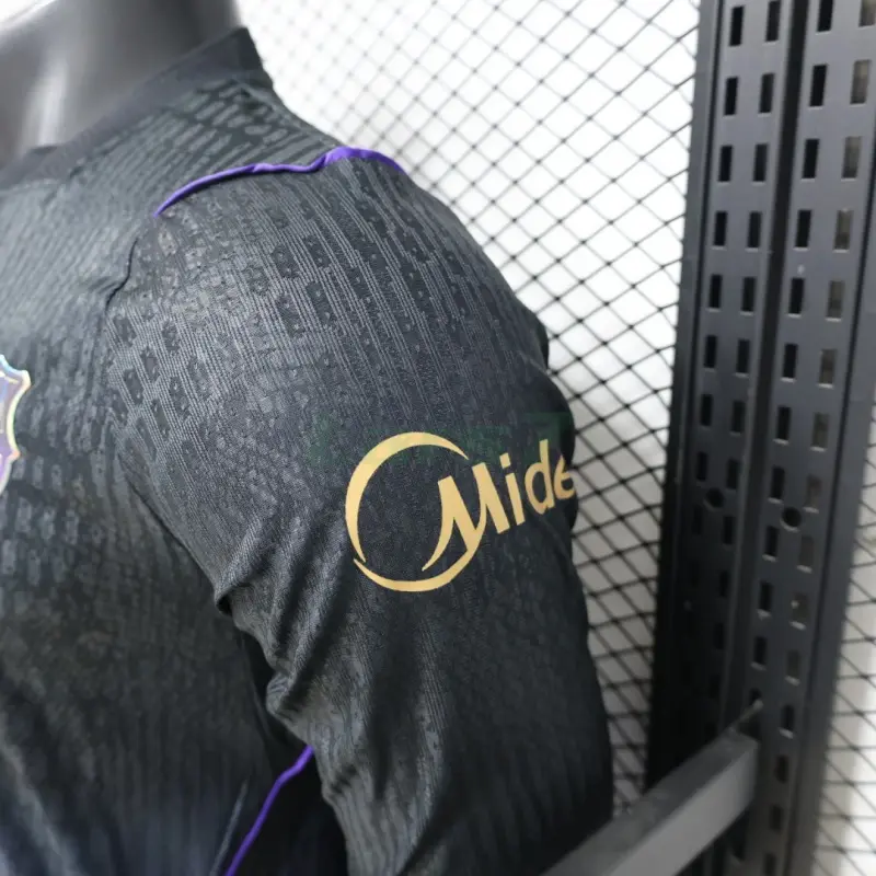 Camiseta Barcelona 2026/2027 ML Morado/Negro (EDICIÓN JUGADOR)