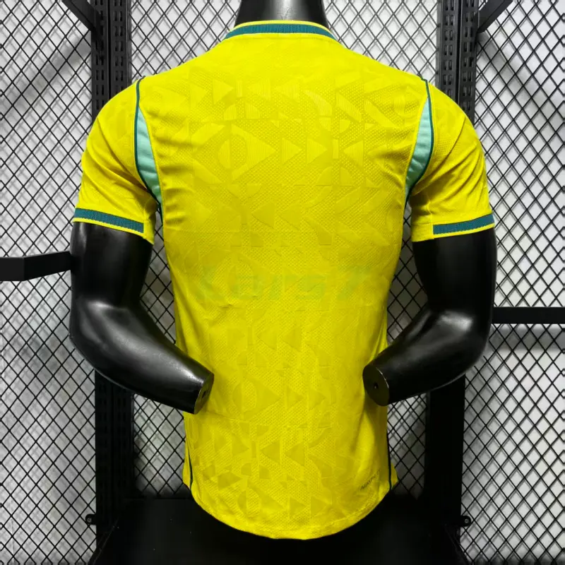 Camiseta Brasil 1ª Equipación Mundial 2026 Amarillo (EDICIÓN JUGADOR)