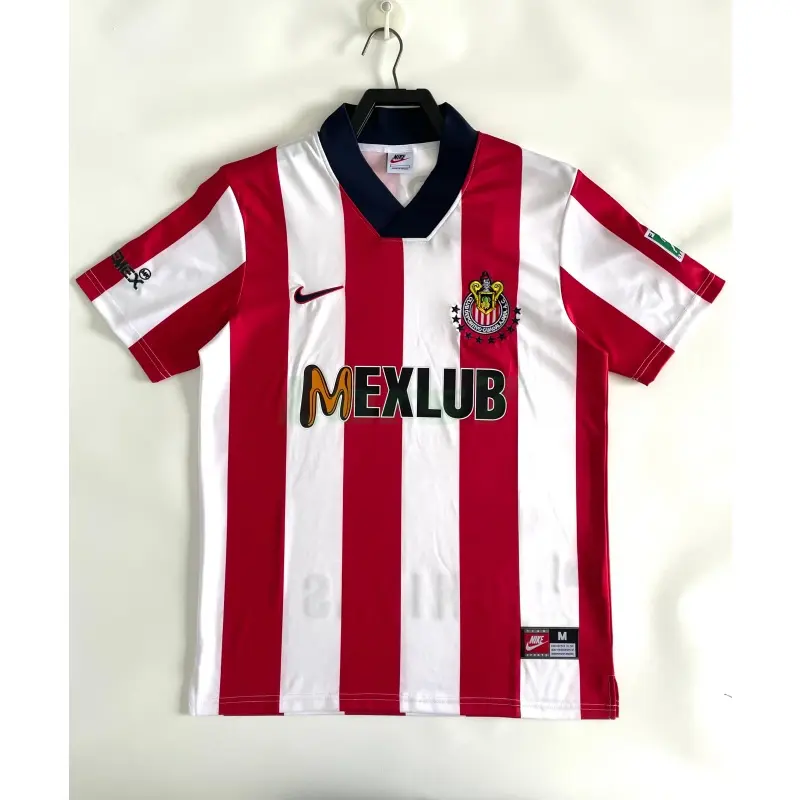 Camiseta Chivas 1ª Equipación Retro 1996/1997 Rojo/Blanco