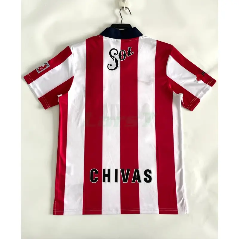 Camiseta Chivas 1ª Equipación Retro 1996/1997 Rojo/Blanco