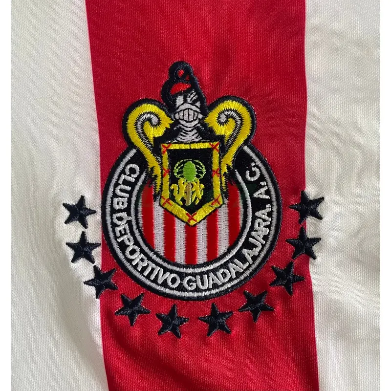 Camiseta Chivas 1ª Equipación Retro 1996/1997 Rojo/Blanco