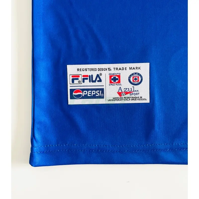 Camiseta Cruz Azul 1ª Equipación Retro 2000/2001 Azul
