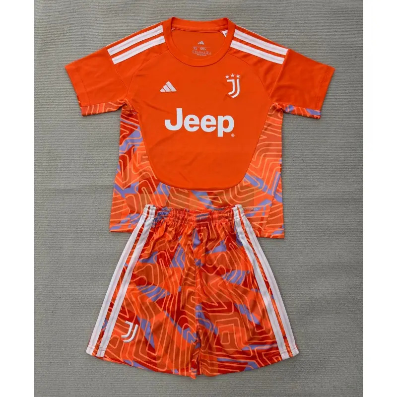 Camiseta de Portero Juventus 1ª Equipación 2026/2027 Naranja Niño Kit