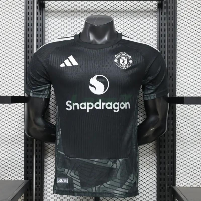 Camiseta de Portero Manchester United 1ª Equipación 2026/2027 Negro (EDICIÓN JUGADOR)