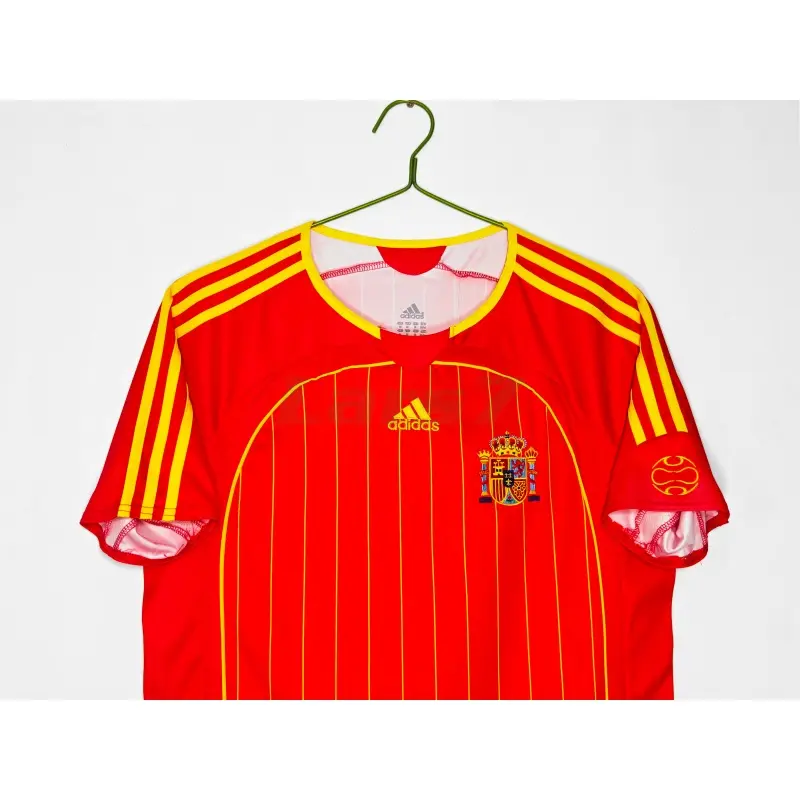 Camiseta España 1ª Equipación Retro 2006 Rojo