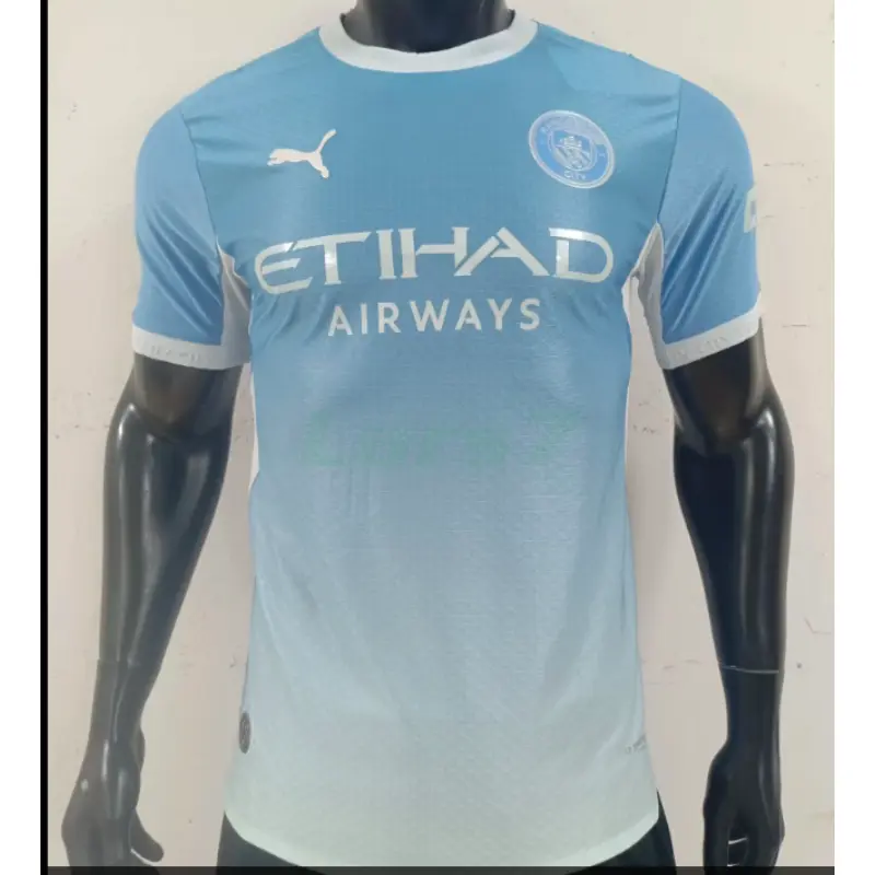Camiseta Manchester City 1ª Equipación 2026/2027 Azul/Blanco (EDICIÓN JUGADOR)