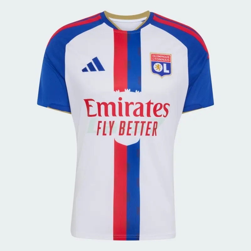 Camiseta Olympique De Lyon 1ª Equipación 2026/2027 Blanco/Azul