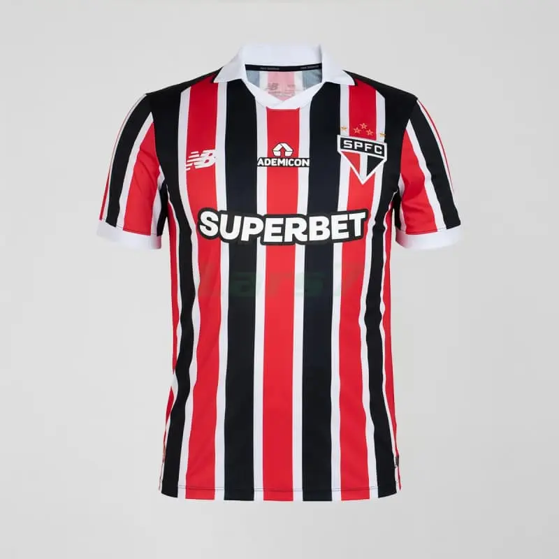 Camiseta São Paulo 2ª Equipación 2026/2027 Rojo/Negro