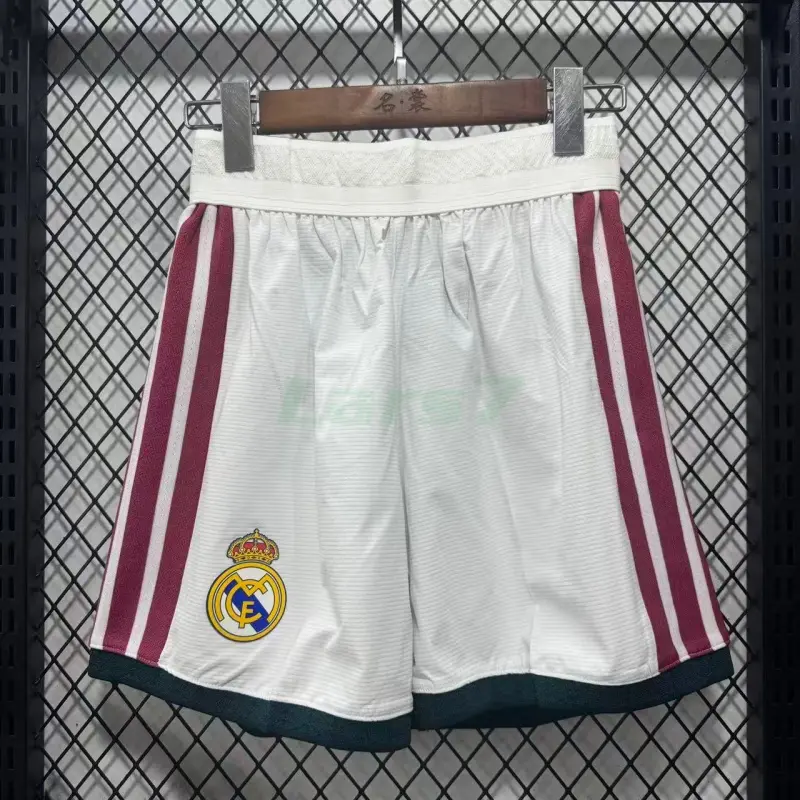 Pantalón Corto Real Madrid 1ª Equipación 2026/2027 Blanco (EDICIÓN JUGADOR)