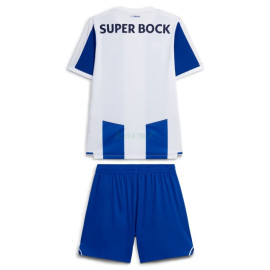 Camiseta Porto 1ª Equipación 2026/2027 Azul/Blanco Niño Kit
