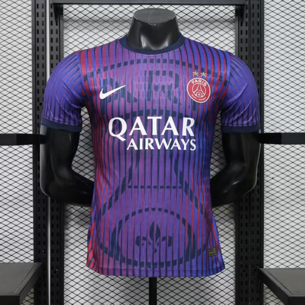 Camiseta PSG 2ª Equipación 2026/2027 Pre-Match Morado (EDICIÓN JUGADOR)