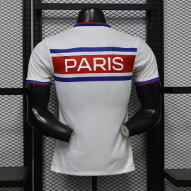 Camiseta PSG 1ª Equipación 2026/2027 Pre-Match Blanco/Rojo (EDICIÓN JUGADOR)