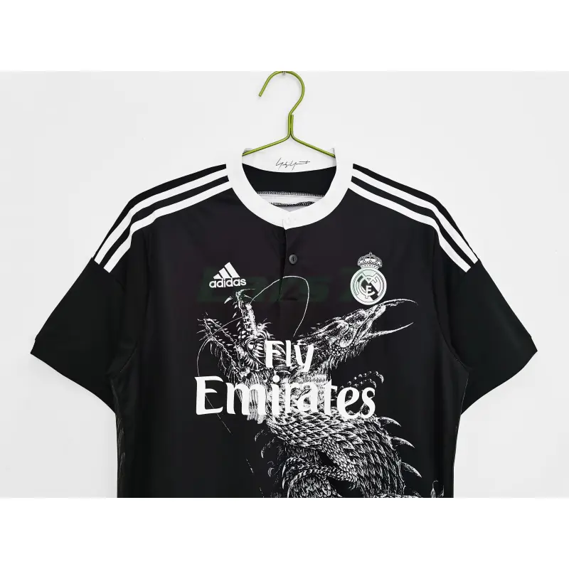 Camiseta Real Madrid 3ª Equipación Retro 2014/2015 Negro