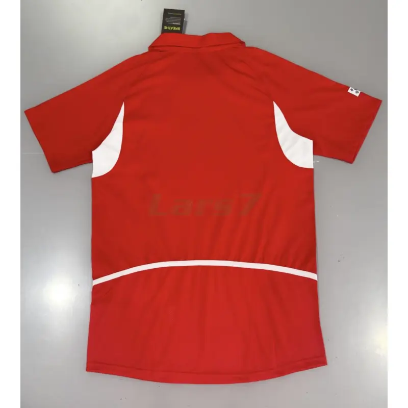 Camiseta Corea del Sur 1ª Equipación Retro 2002 Rojo