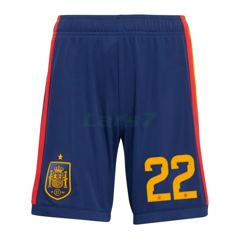 Camiseta Cubarsí 22 España 2026 1ª Equipación Mundial Rojo/Azul