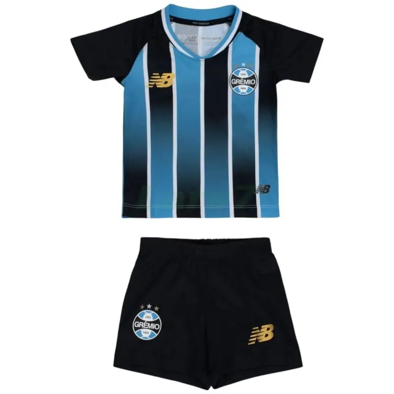Camiseta Gremio 1ª Equipación 2026/2027 Azul/Negro Niño Kit