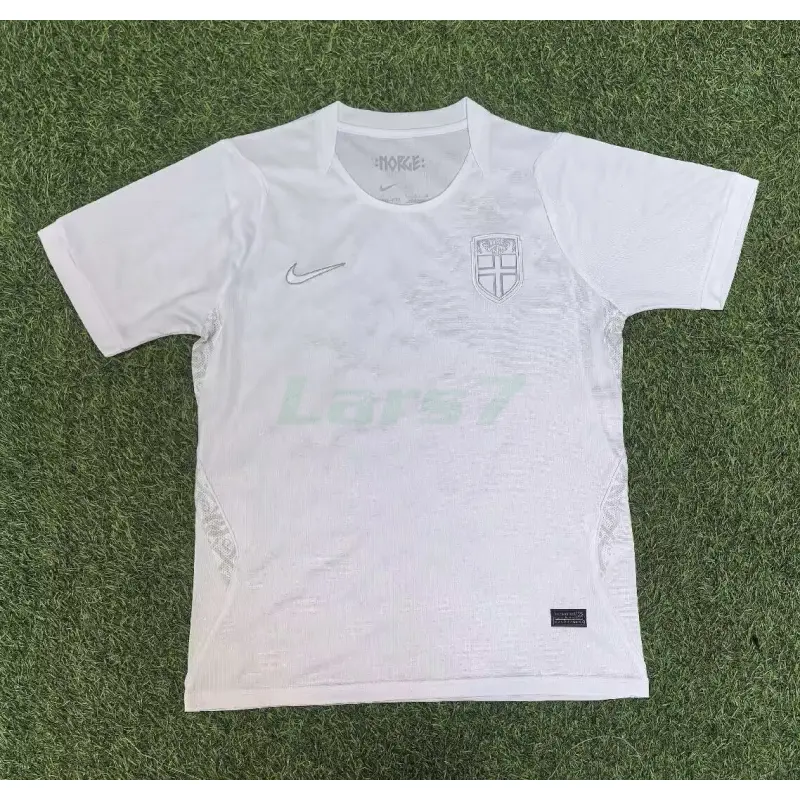 Camiseta Noruega 3ª Equipación Mundial 2026 Blanco