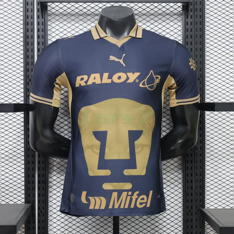 Camiseta Pumas UNAM 2ª Equipación 2026/2027 Azul Marino (EDICIÓN JUGADOR)