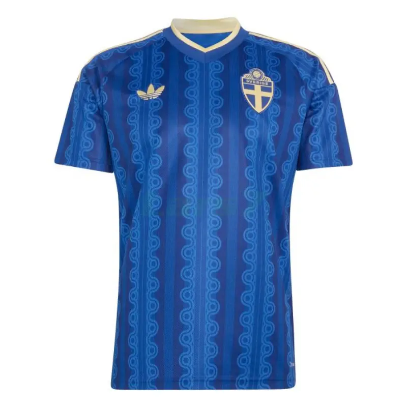 Camiseta Suecia 2ª Equipación Mundial 2026 Azul Oscuro