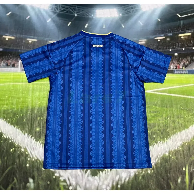 Camiseta Suecia 2ª Equipación Mundial 2026 Azul Oscuro