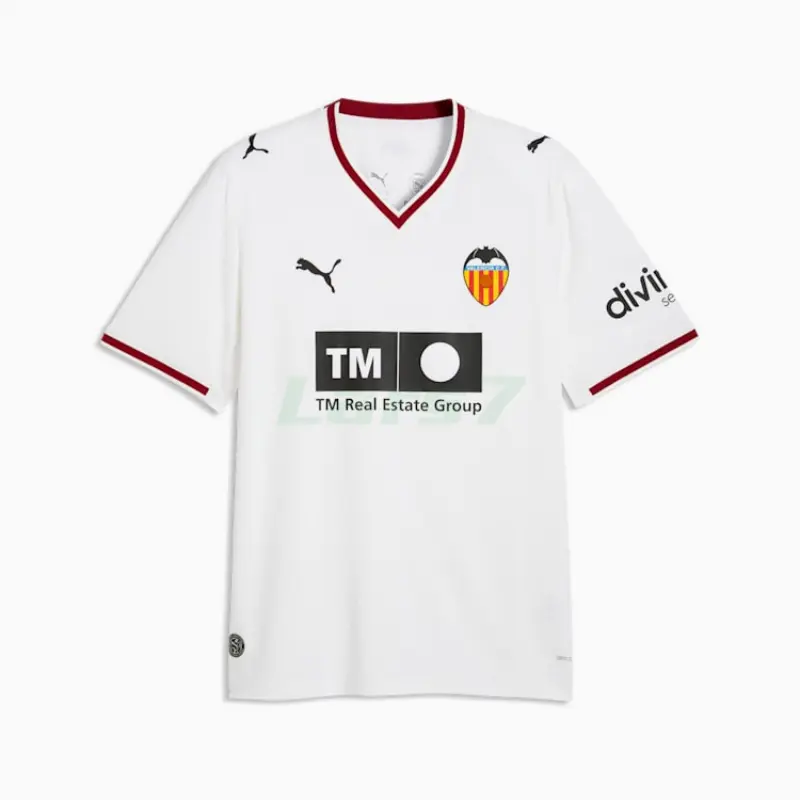 Camiseta Valencia 1ª Equipación 2026/2027 Blanco