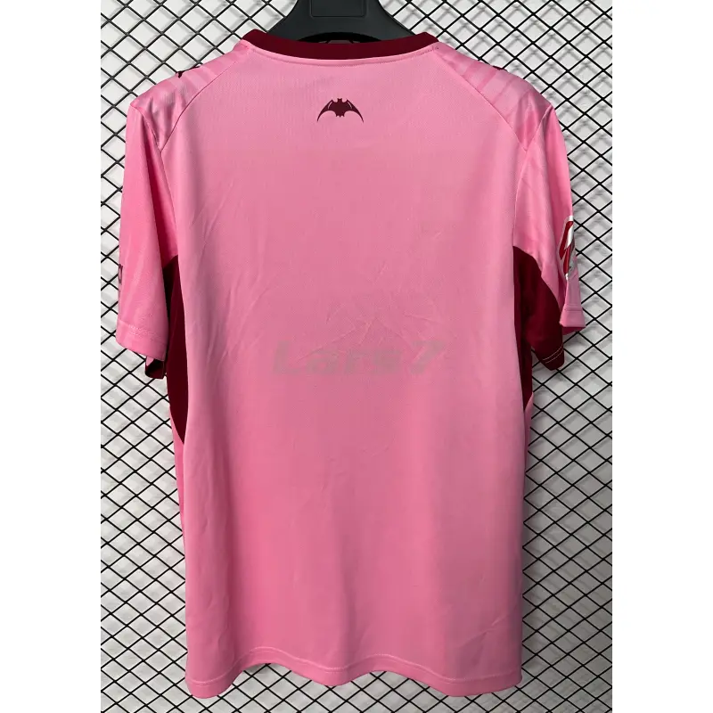 Camiseta Valencia 3ª Equipación 2026/2027 Rosa con Parche La Liga