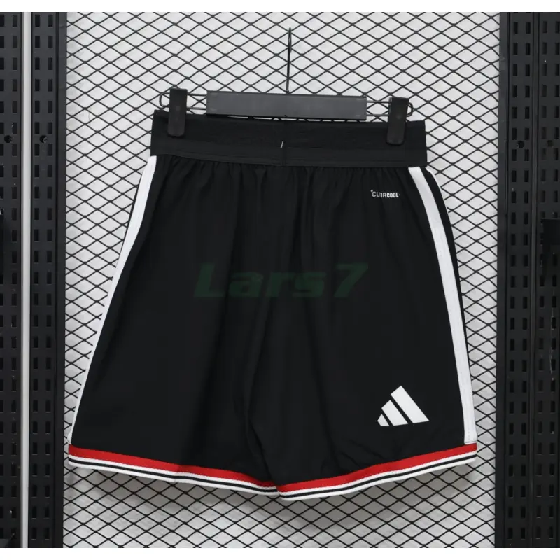 Pantalón Corto Manchester United 1ª Equipación 2026/2027 Negro (EDICIÓN JUGADOR)