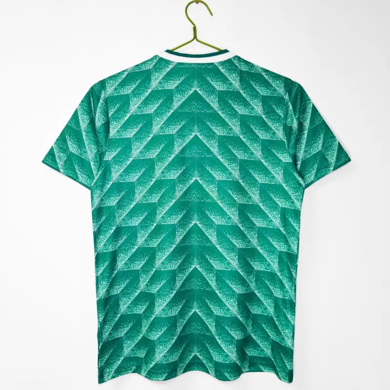 Camiseta Alemania 2ª Equipación Retro 1990 Verde