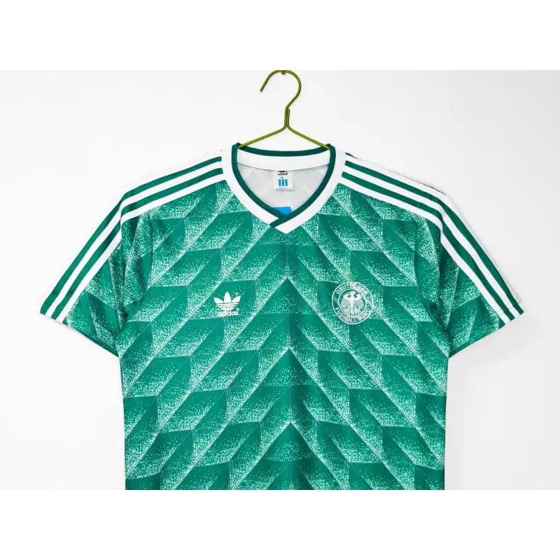 Camiseta Alemania 2ª Equipación Retro 1990 Verde