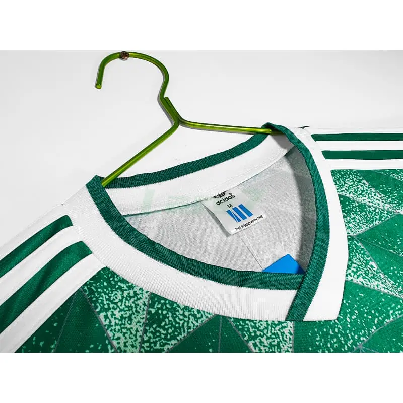 Camiseta Alemania 2ª Equipación Retro 1990 Verde