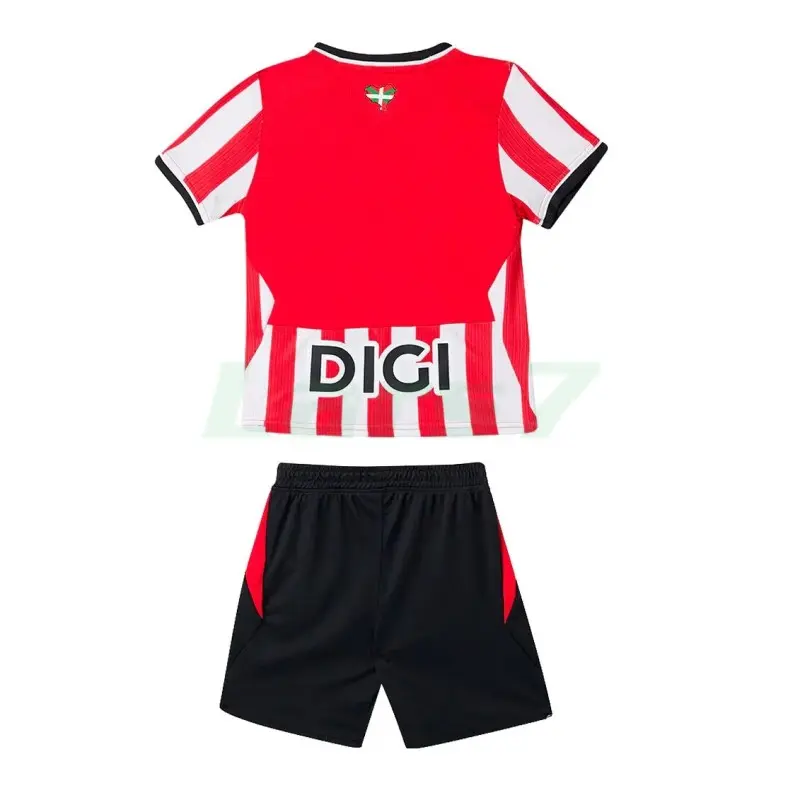Camiseta Athletic de Bilbao 1ª Equipación 2026/2027 Rojo/Blanco Niño Kit