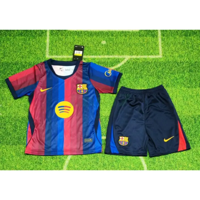 Camiseta Barcelona 1ª Equipación 2026/2027 Rojo/Azul Niño Kit