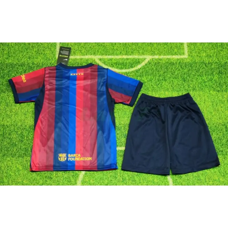 Camiseta Barcelona 1ª Equipación 2026/2027 Rojo/Azul Niño Kit