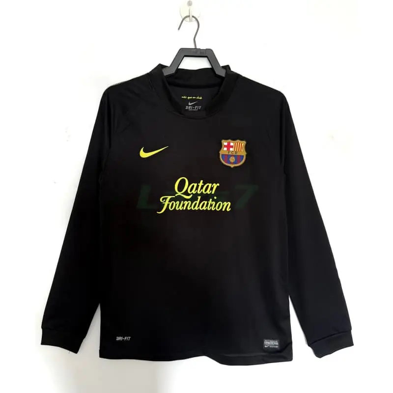 Camiseta Barcelona 2ª Equipación Retro 2011/2012 ML Negro