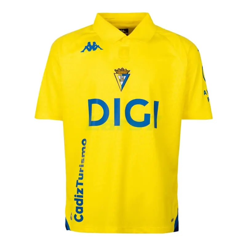 Camiseta Cadiz 1ª Equipación 2026/2027 Amarillo con Parche La Liga