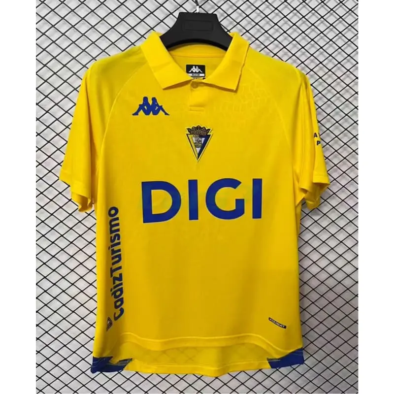 Camiseta Cadiz 1ª Equipación 2026/2027 Amarillo con Parche La Liga