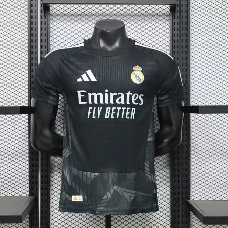 Camiseta de Portero Real Madrid 1ª Equipación 2026/2027 Negro (EDICIÓN JUGADOR)