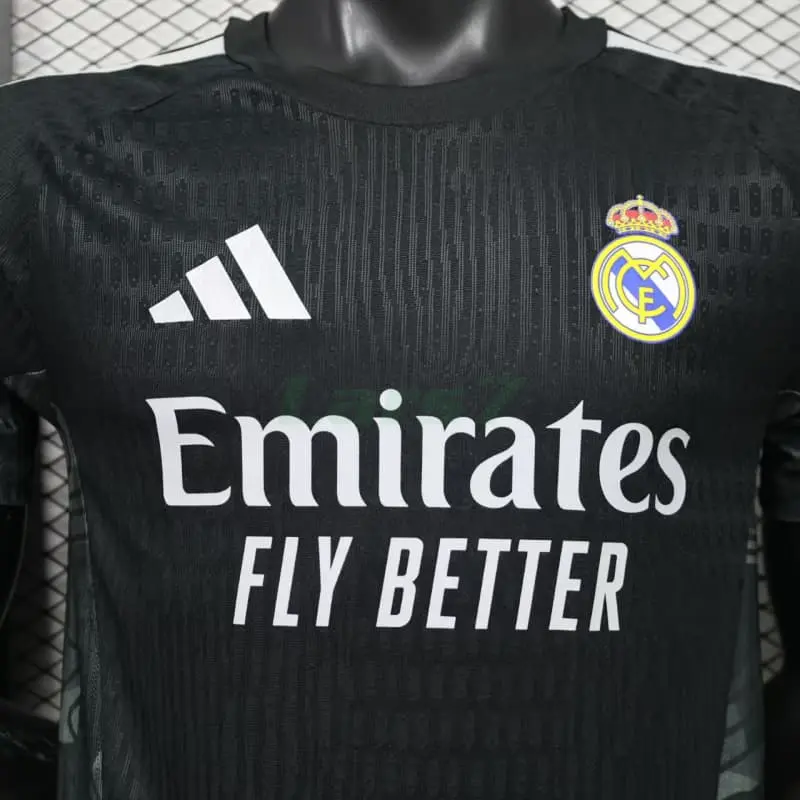 Camiseta de Portero Real Madrid 1ª Equipación 2026/2027 Negro (EDICIÓN JUGADOR)