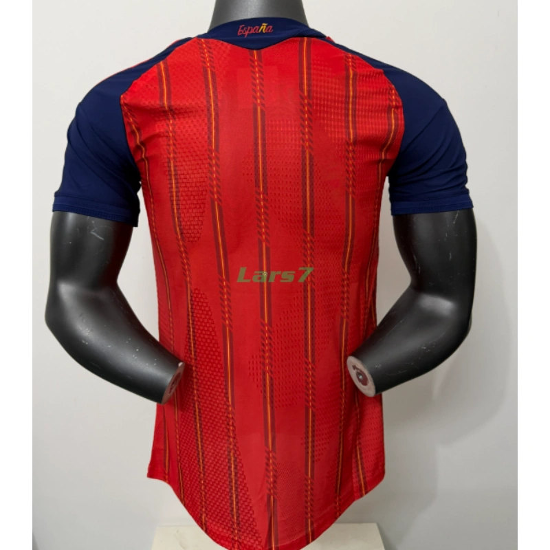 Camiseta España 1ª Equipación Mundial 2026 Rojo/Azul (EDICIÓN JUGADOR) 2 Estrellas