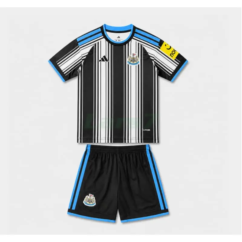 Camiseta Newcastle United 1ª Equipación 2026/2027 Negro/Blanco Niño Kit