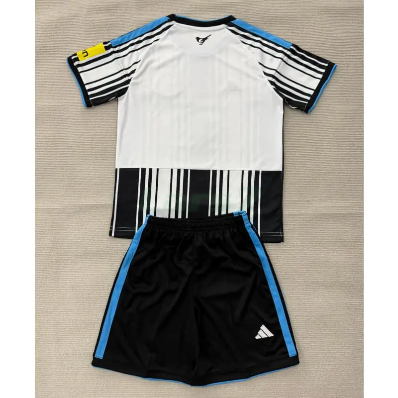 Camiseta Newcastle United 1ª Equipación 2026/2027 Negro/Blanco Niño Kit