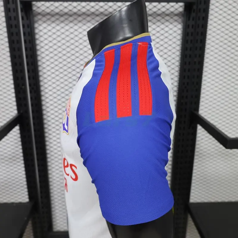 Camiseta Olympique De Lyon 1ª Equipación 2026/2027 Blanco/Azul (EDICIÓN JUGADOR)