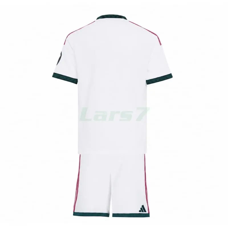 Camiseta Real Madrid 1ª Equipación 2026/2027 Blanco Niño Kit con Parche HP