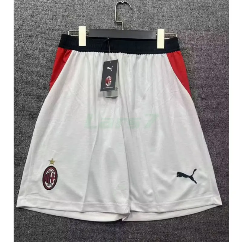 Pantalón Corto AC Milan 1ª Equipación 2026/2027 Blanco